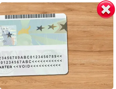 Incorrect ID Verifcation